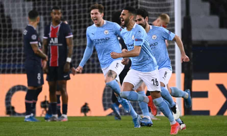 Manchester City bat le Paris Saint-Germain 2-1